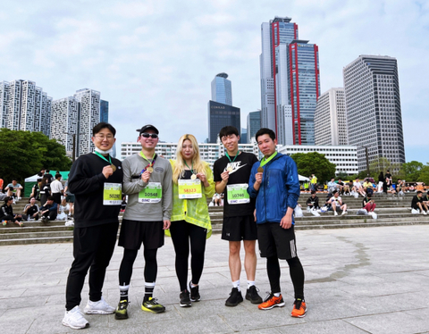 샤이닝랩X크레드잇, ‘소아암 환우돕기 제20회 서울시민마라톤대회’ 참가
